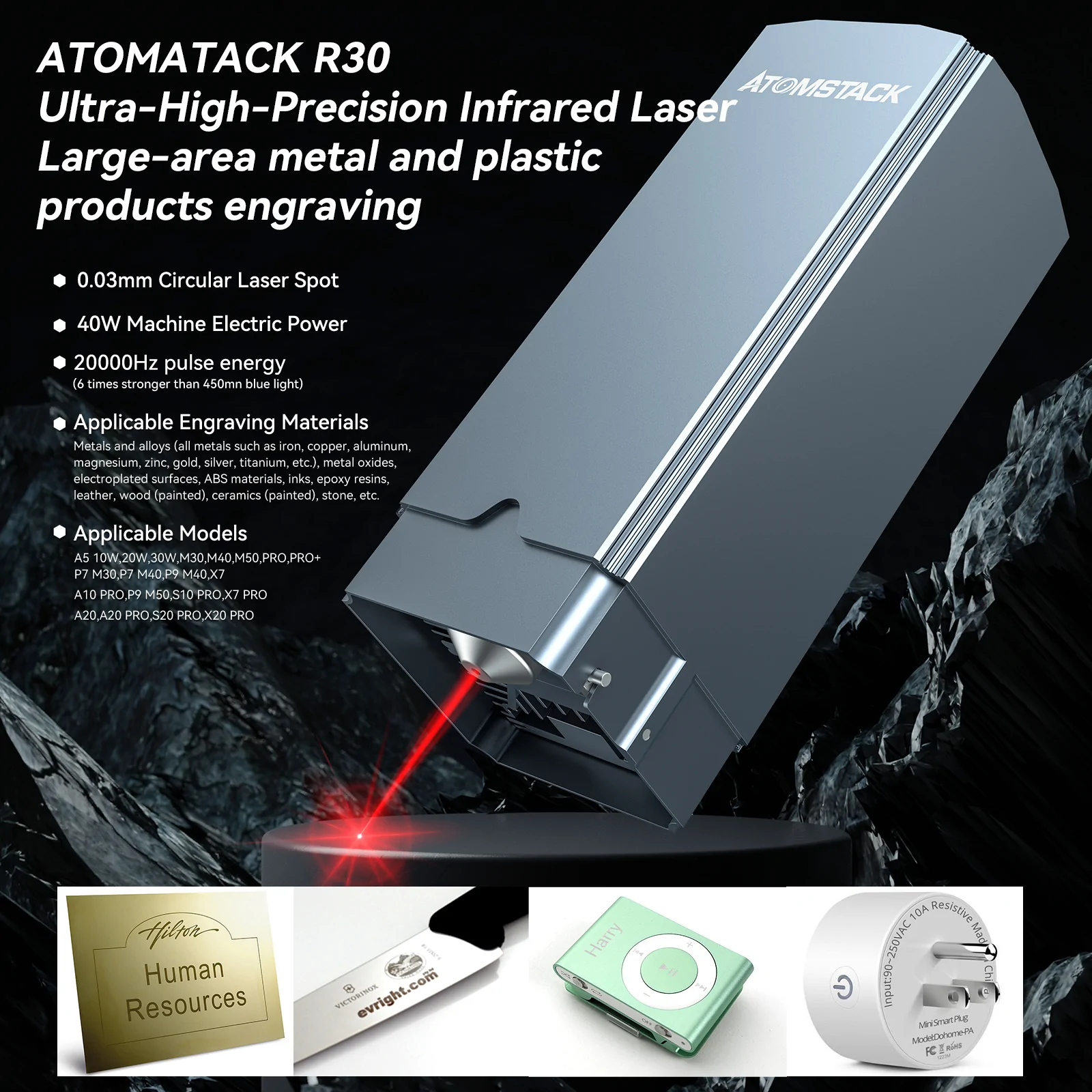 Atomstack R30 Fiber Laser